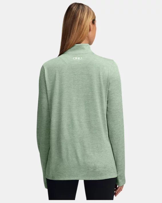 Under Armour Parte de arriba con media cremallera UA Tech™ Twist para mujer   Oferta especial