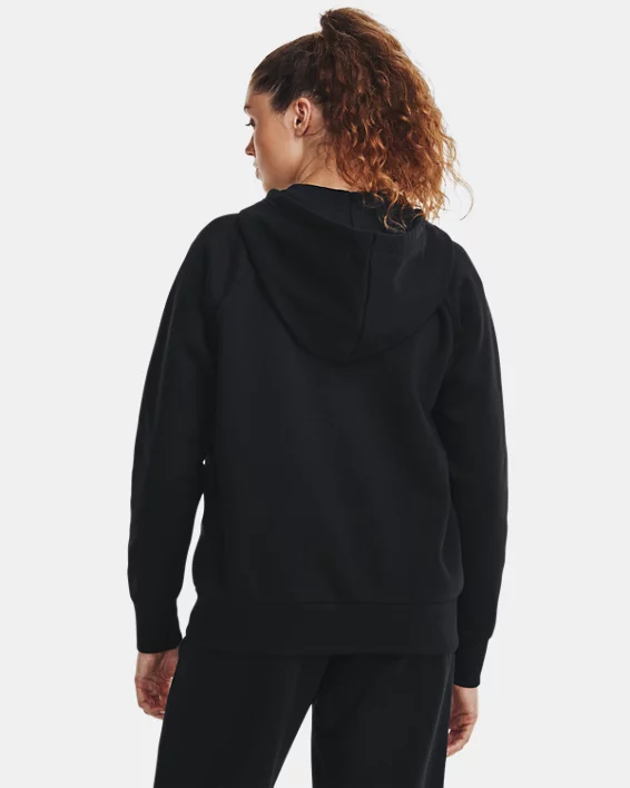 Under Armour Sudadera con capucha y cremallera completa de tejido Fleece UA Rival para mujer   Grandes descuentos