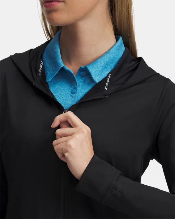 Under Armour Sudadera con capucha y cremallera completa UA Drive para mujer   Liquidación