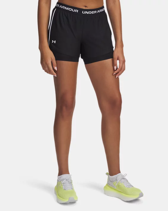 Under Armour Pantalón corto 2 en 1 UA Tech™ Play Up para mujer   En oferta