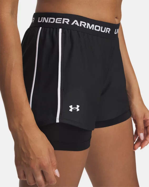Under Armour Pantalón corto 2 en 1 UA Tech™ Play Up para mujer   En oferta