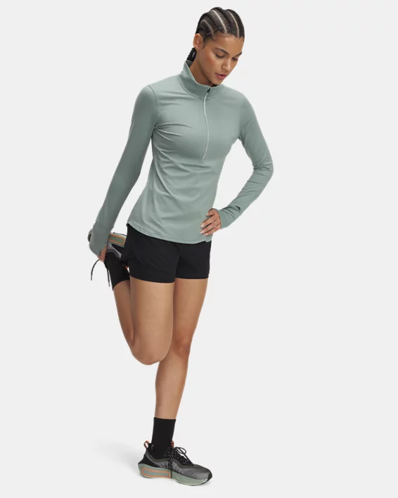 Under Armour Pantalón corto 2 en 1 UA Launch Pro para mujer   Descuentos del mes