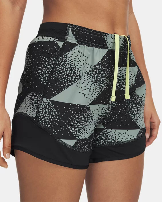 Under Armour Pantalón corto estampado UA Challenger Pro para mujer   Última moda