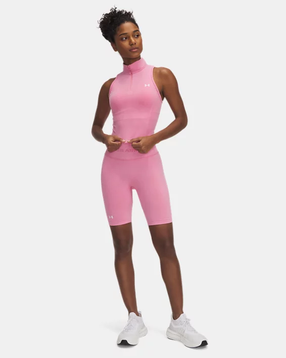 Under Armour Pantalón corto UA Vanish de efecto lavado sin costuras para mujer   2025