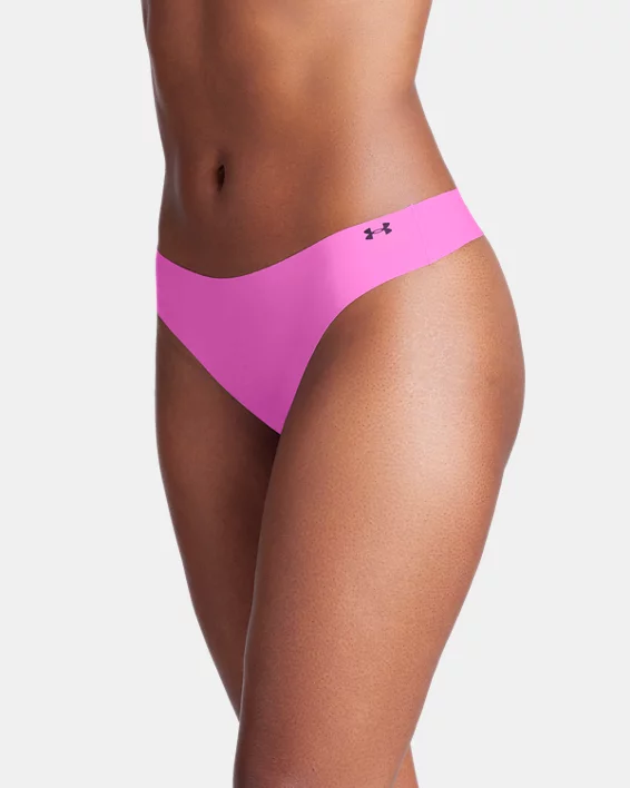 Under Armour Tanga invisible UA Pure Stretch para mujer - Paquete de 3   Venta caliente