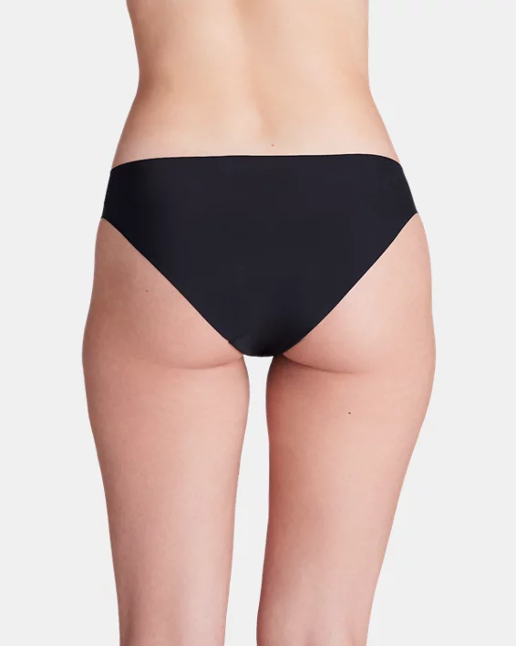 Under Armour Bikini invisible UA Pure Stretch para mujer - Paquete de 3   Gran oferta