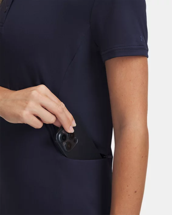 Under Armour Vestido de manga corta UA Drive para mujer   Rebajas de fábrica