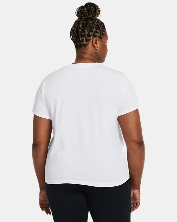 Under Armour Camiseta de manga corta UA Rival Core para mujer   Oferta especial