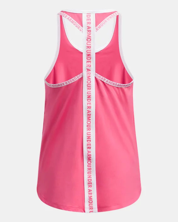 Under Armour Camiseta sin mangas UA Knockout para niña   Gran oferta