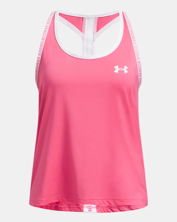 Under Armour Camiseta sin mangas UA Knockout para niña   Gran oferta