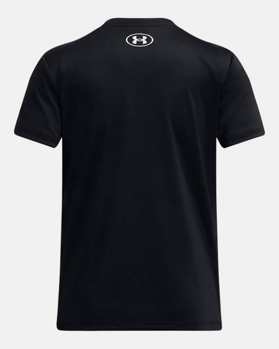 Under Armour Parte de arriba de manga corta UA Tech™ Wordmark para niña   Último día