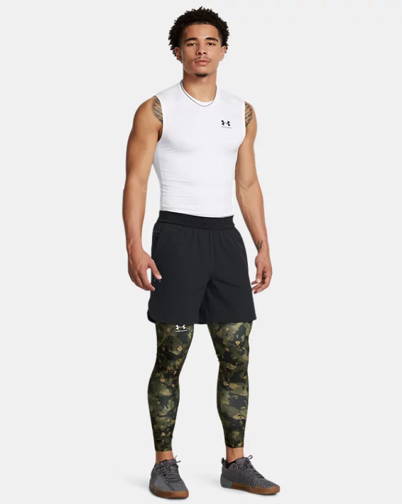 Under Armour Leggings HeatGear® Printed para hombre   Libre de impuestos