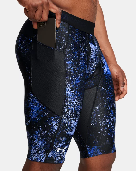 Under Armour Pantalón corto HeatGear® Iso-Chill Printed Long para hombre   Oferta exclusiva