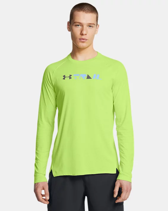 Under Armour Camiseta de manga larga UA Trail Run Graphic para hombre   Los más vendidos