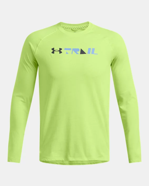 Under Armour Camiseta de manga larga UA Trail Run Graphic para hombre   Los más vendidos