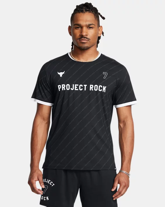 Under Armour Camiseta de rugby Project Rock para hombre   Últimos 2 días