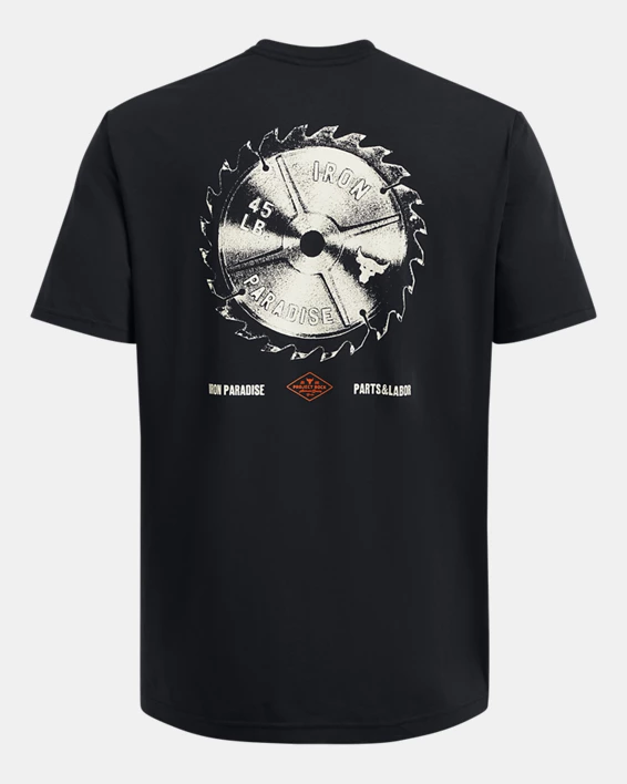 Under Armour Camiseta de manga corta Project Rock Tools Of The Trade para hombre   Último día