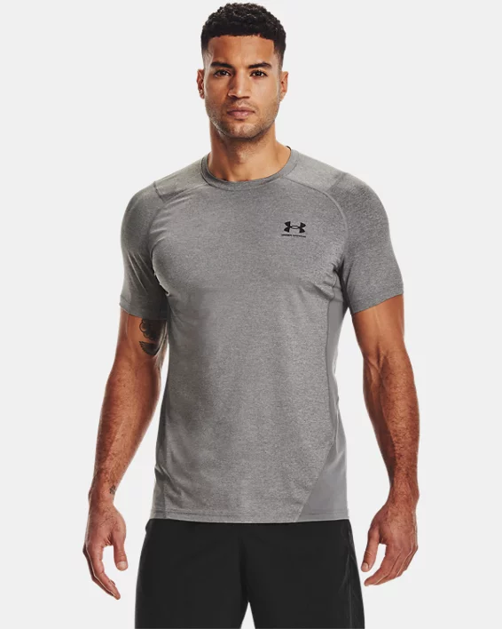 Under Armour Camiseta de manga corta HeatGear® Fitted para hombre   Envío internacional gratuito