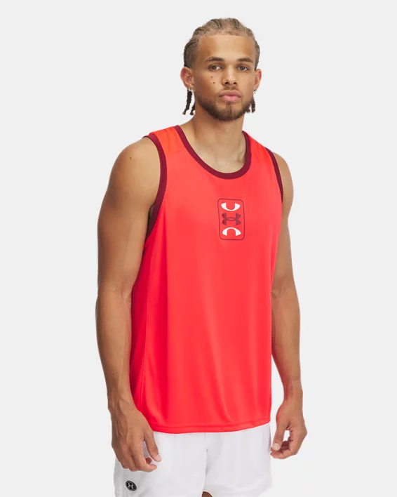 Under Armour Camiseta de tirantes UA Zone Performance para hombre   Tienda de fábrica