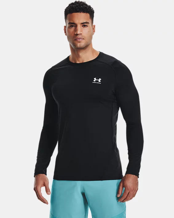 Under Armour Camiseta de manga larga con ajuste ceñido HeatGear® para hombre   Ahorra y exporta