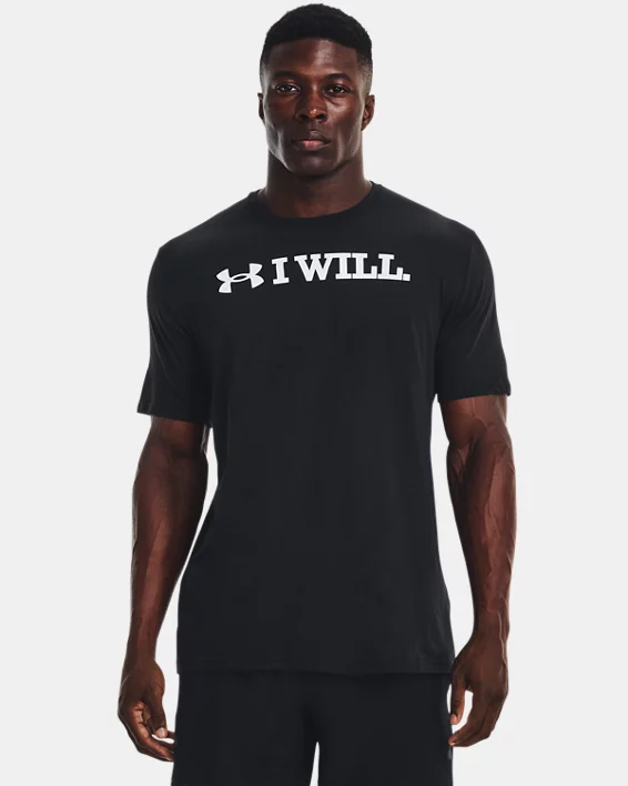 Under Armour Camiseta de manga corta UA I Will para hombre   Precios de Black Friday