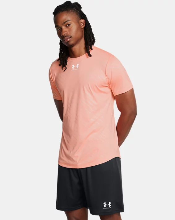 Under Armour Camiseta estampada de manga corta para entrenamiento UA Challenger Pro para hombre   En oferta