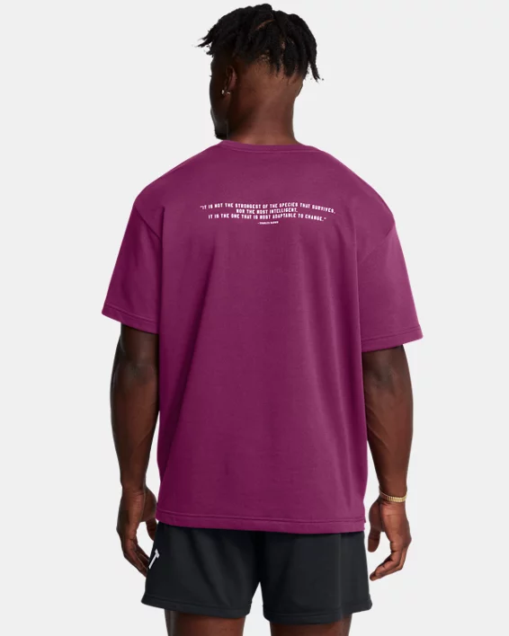 Under Armour Parte de arriba Project Rock Terry para hombre   Última moda