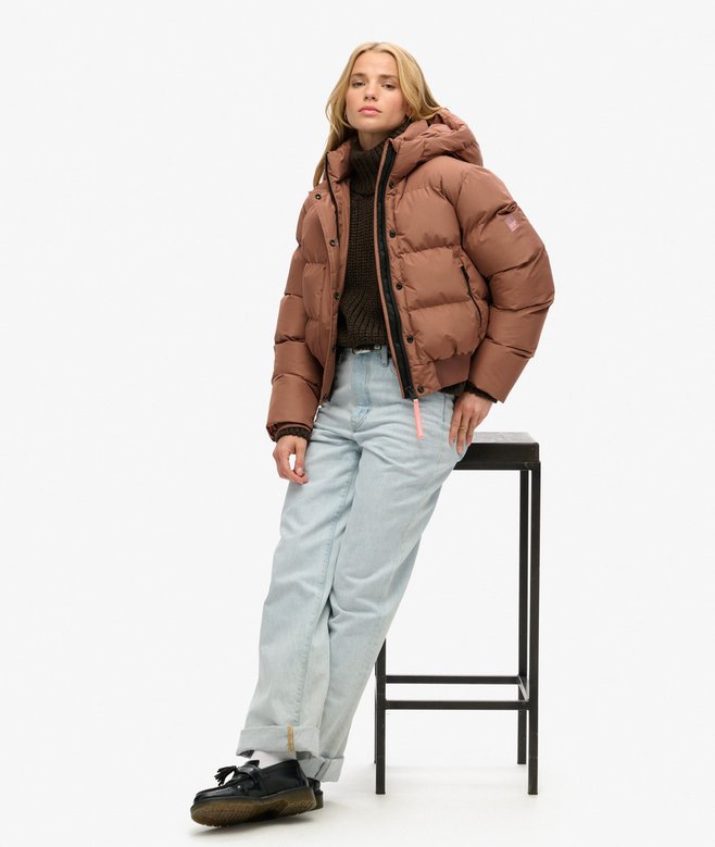 superdry Cazadora bómber acolchada con capucha Sports Oferta especial