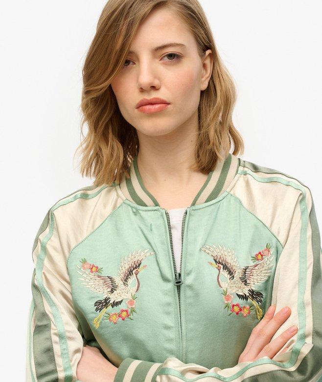 superdry Cazadora bómber con bordado de Suikajan ÚLTIMAS EDICIONES