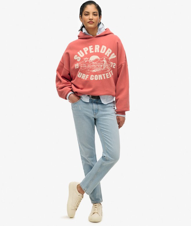 superdry Sudadera extragrande con capucha Lo-fi Outdoor Superdescuento