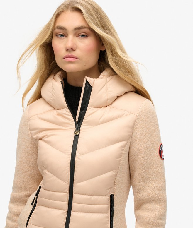 superdry Cazadora híbrida de punto con capucha Storm Envío internacional gratuito