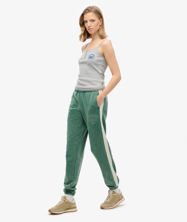 superdry Joggers con rayas a los lados vintage Athletic Essentials Última moda