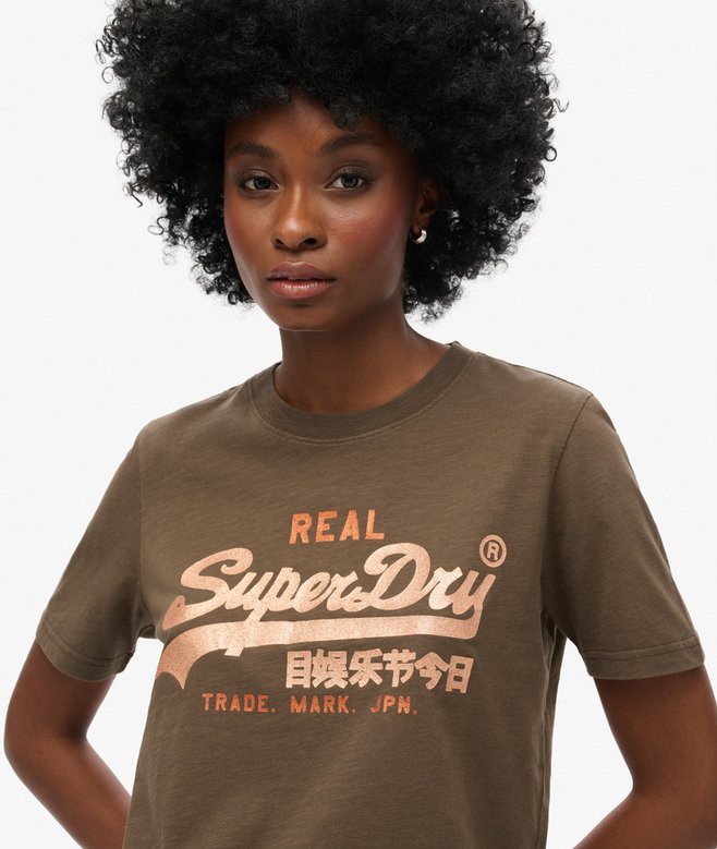 superdry Camiseta con gráfico logotipo VL y adornos Ofertas de temporada