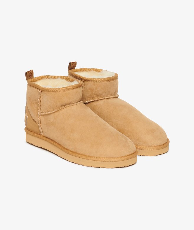 superdry Minibotas de ante con borreguillo Ofertas especiales