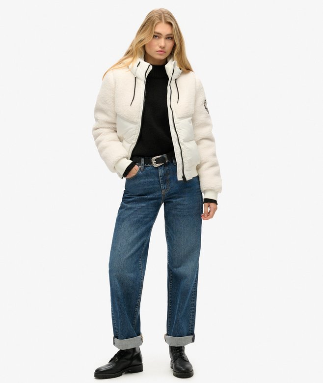 superdry Cazadora bómber híbrida Everest Precio ultrabajo