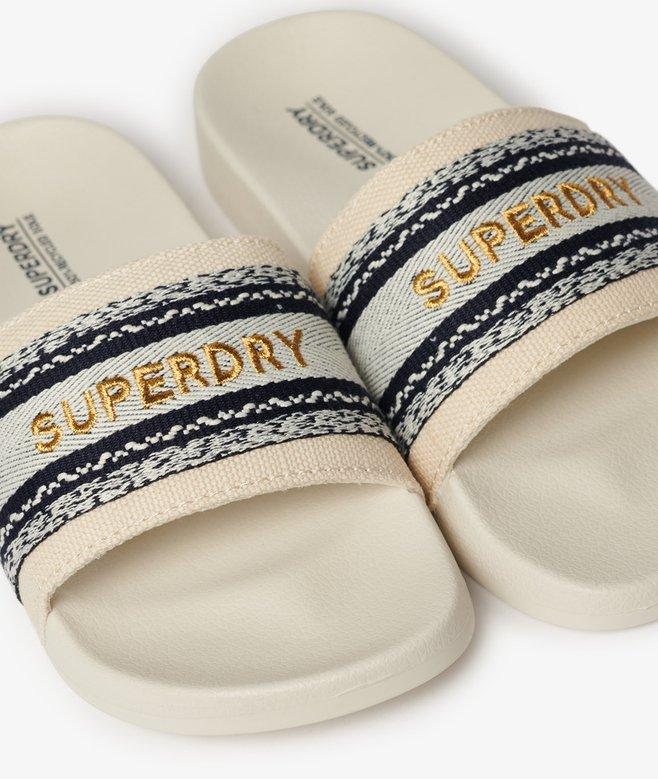 superdry Chanclas de piscina veganas de tira tejida Outlet