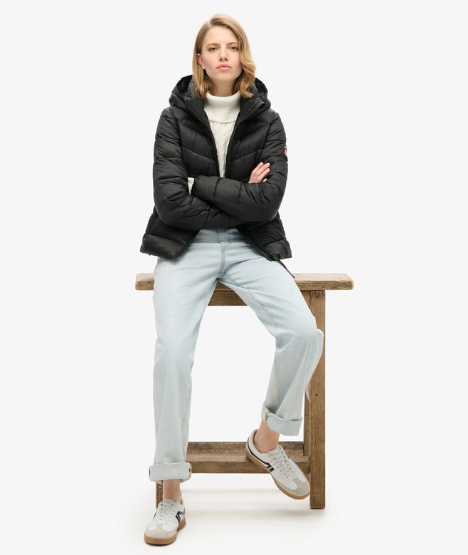 superdry Chaqueta acolchada con capucha Fuji Outlet online