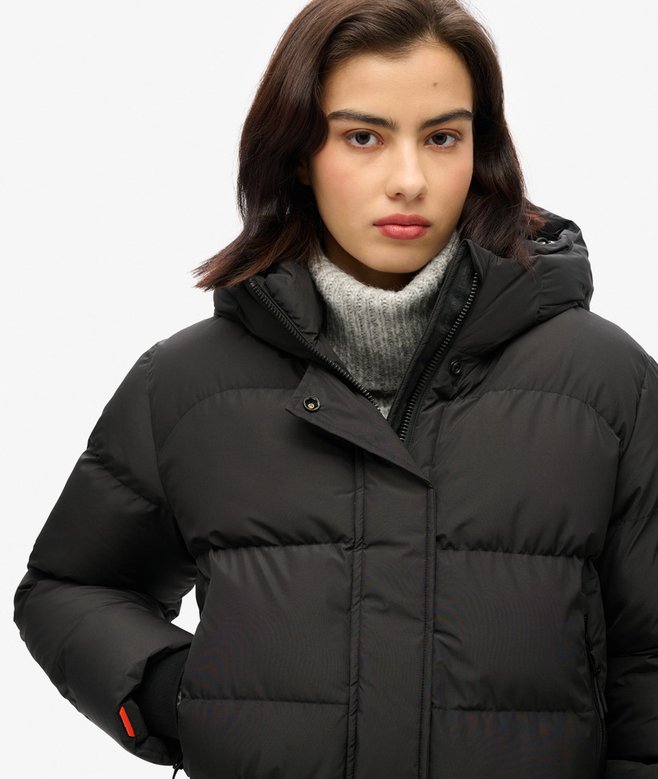 superdry Cazadora bómber acolchada con capucha Sports En oferta