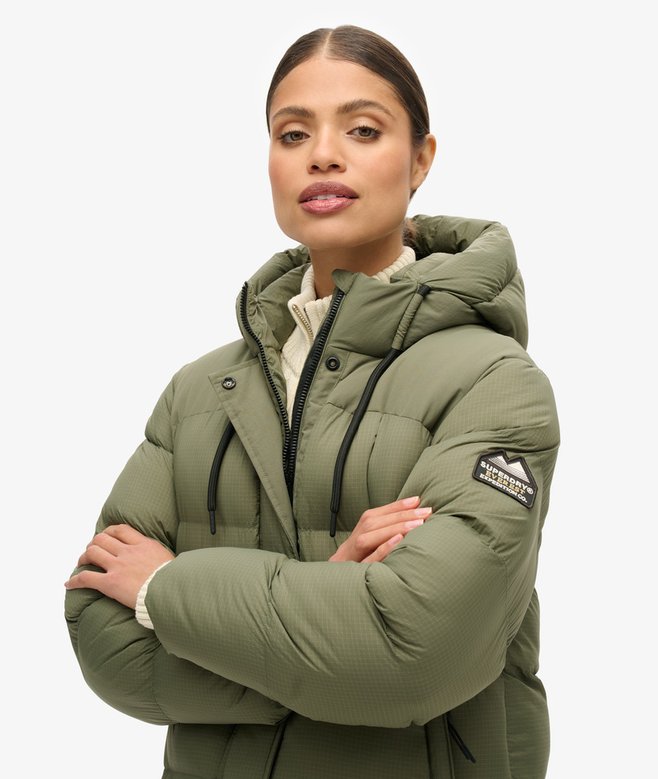 superdry Abrigo largo acolchado Rip-Stop Los más vendidos
