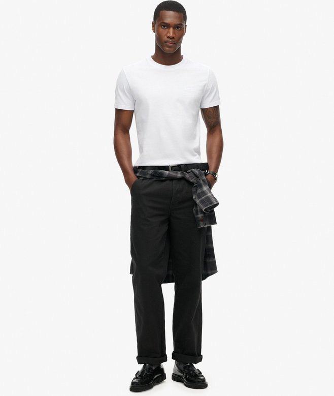 superdry Camiseta de algodón orgánico con logotipo Essential Descuento