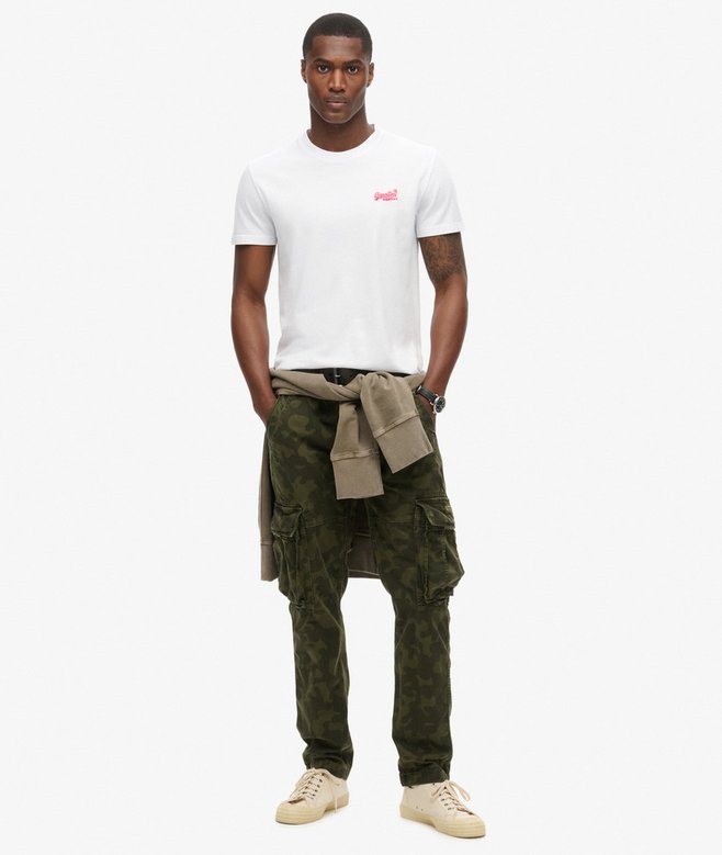 superdry Camiseta de algodón orgánico con logotipo Essential Liquidación