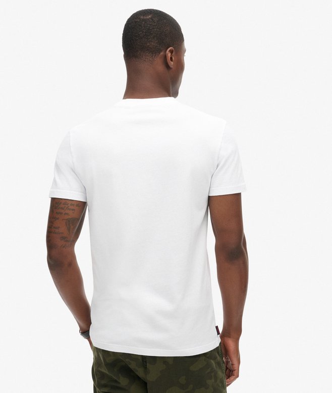 superdry Camiseta de algodón orgánico con logotipo Essential Liquidación