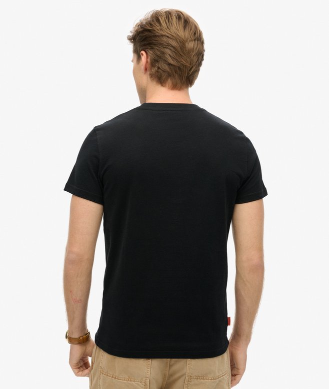 superdry Camiseta de algodón orgánico con logotipo Essential Oferta especial