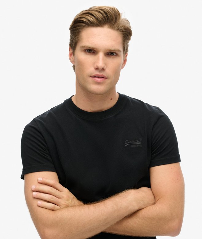 superdry Camiseta de algodón orgánico con logotipo Essential Oferta especial