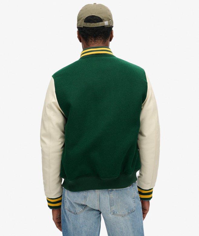 superdry Cazadora bómber de lana Varsity Envío gratis