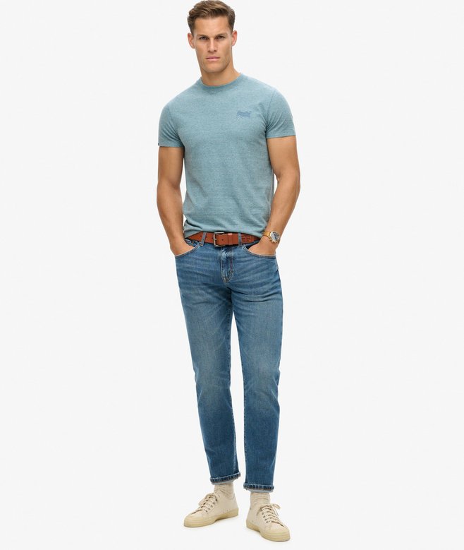 superdry Camiseta de algodón orgánico con logotipo Essential ÚLTIMAS EDICIONES