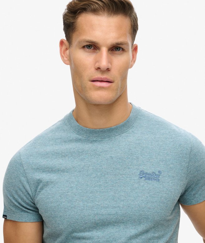 superdry Camiseta de algodón orgánico con logotipo Essential ÚLTIMAS EDICIONES
