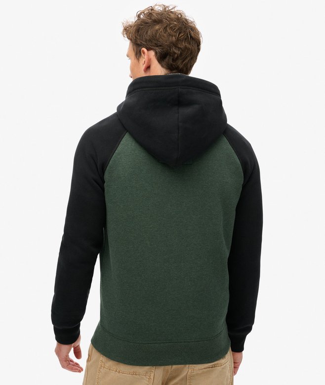 superdry Sudadera de béisbol con capucha y cremallera Essential Últimos 2 días