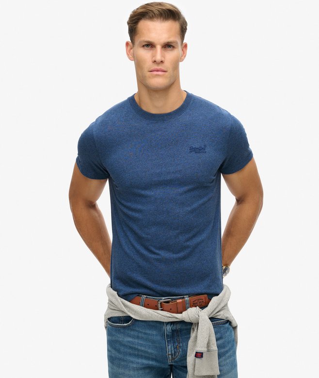 superdry Camiseta de algodón orgánico con logotipo Essential Último día
