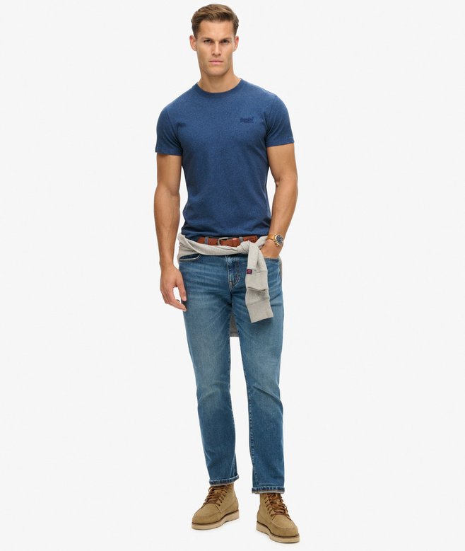 superdry Camiseta de algodón orgánico con logotipo Essential Último día